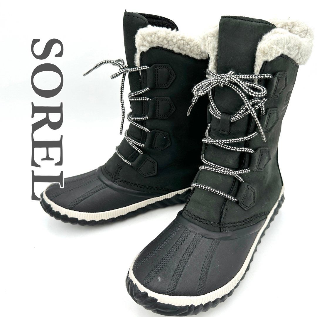 □新品級□ SOREL NL3146 スノーブーツ 防寒 防水 フリース ボア