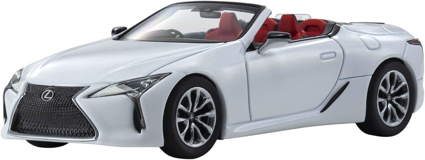 京商オリジナル 1/43 レクサス LC500 コンバーチブル ホワイト