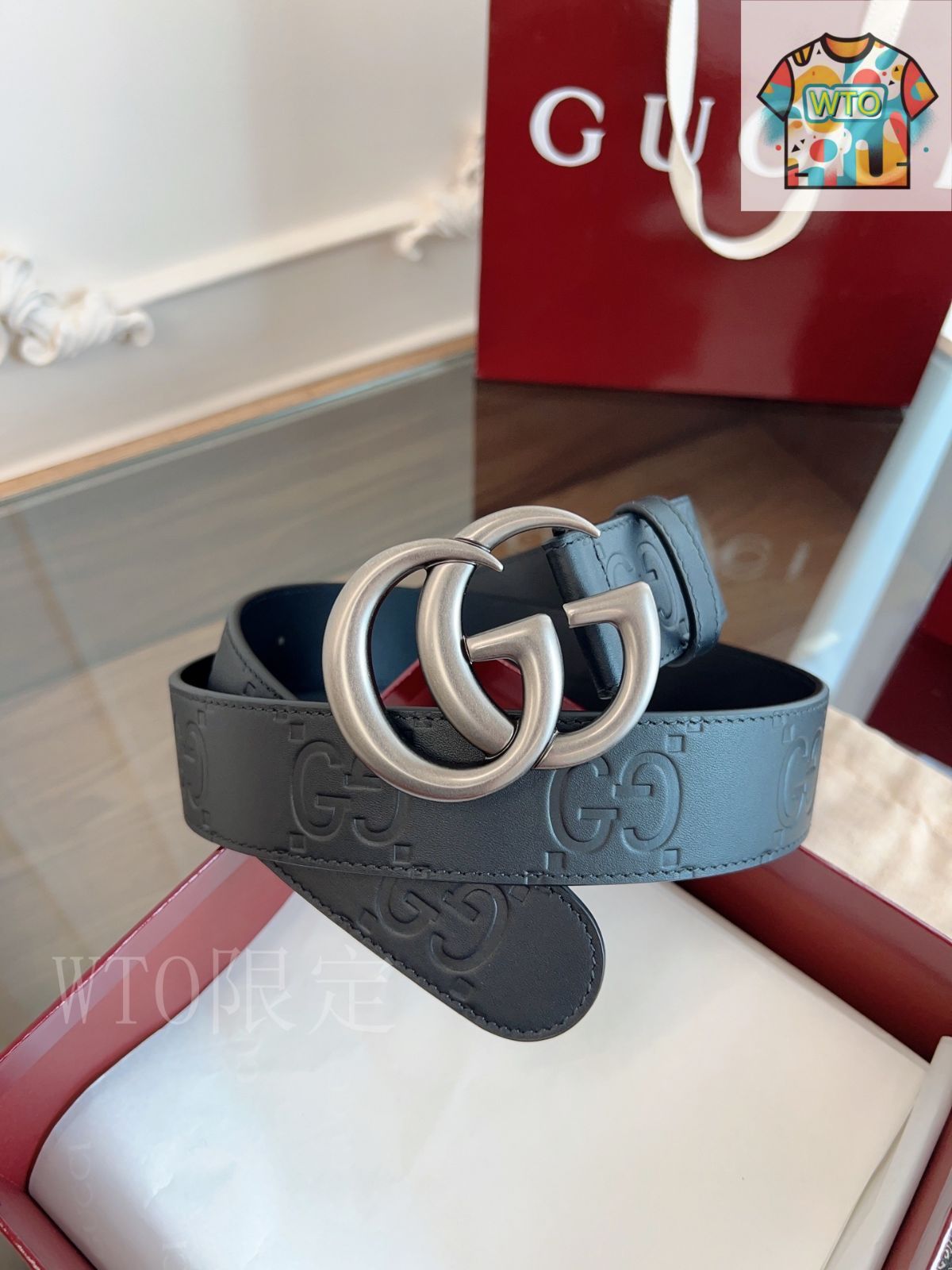 今日特価】GUCCI グッチ PVC ベルト-3 - メルカリ
