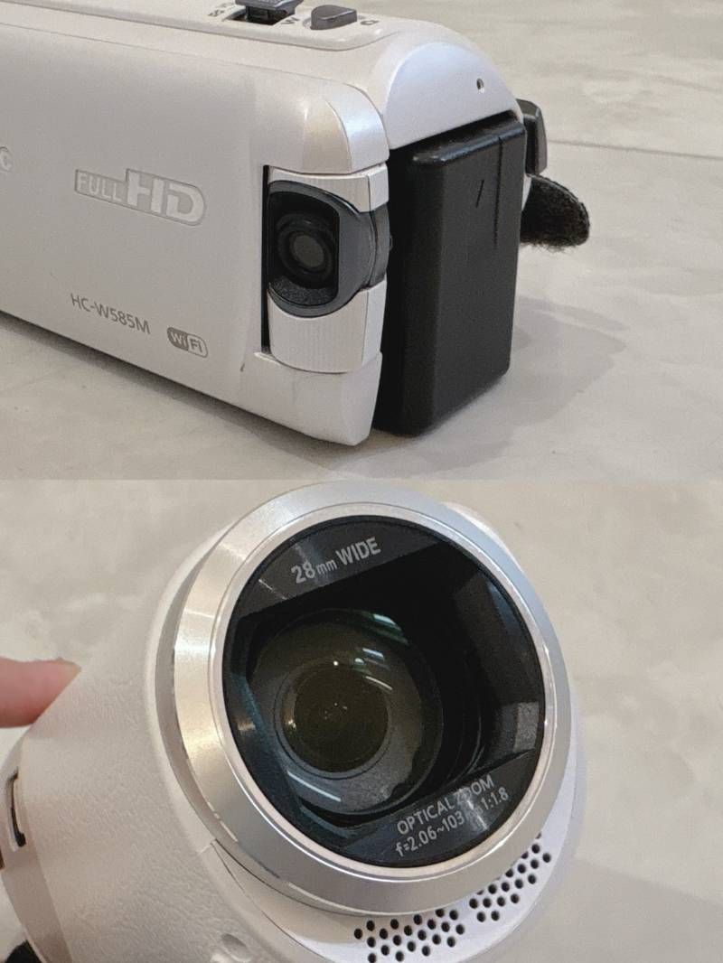 Panasonic ビデオカメラ HC-W585M ホワイト 概要 デジタルハイビジョンビデオカメラ HC-W585M | デジタルビデオ