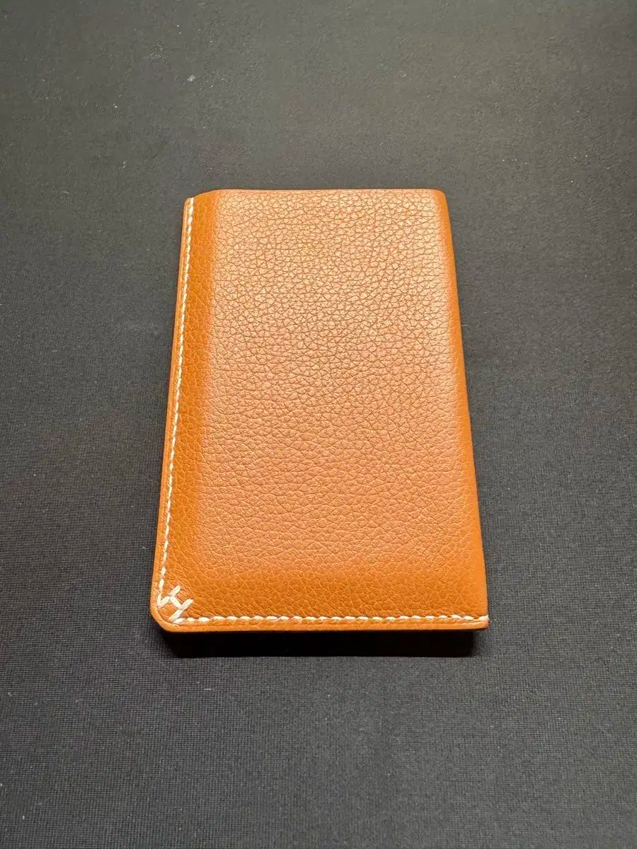 Hermes エルメス h セリー カードウォレット 売って ゴールド エバー