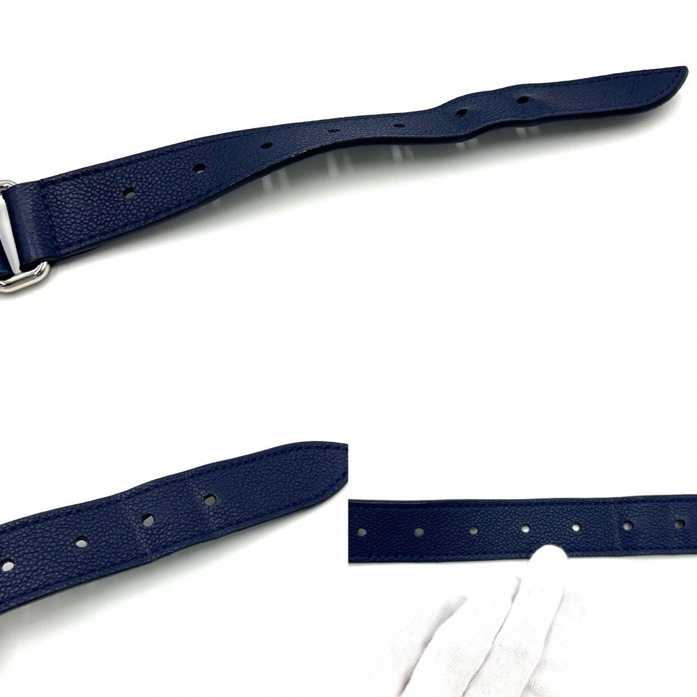 ルイヴィトン ボディバッグ メンズ モノグラムバンダナ ディスカバリーバムバッグPM ウエストバッグ ペイズリー柄 かばん 鞄 LOUIS VUITTON M 20587 ブルー 青 シルバー金具 品