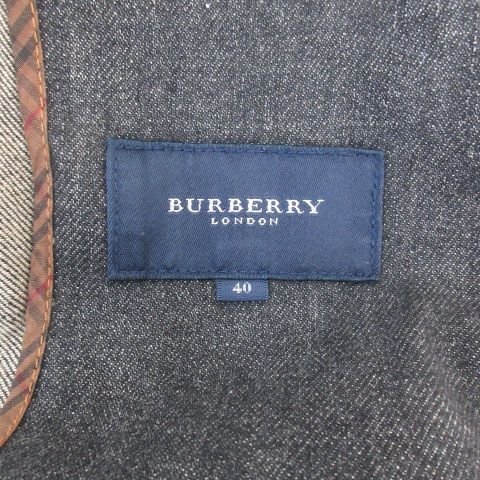 バーバリー ロンドン BURBERRY LONDON デニムジャケット テーラード
