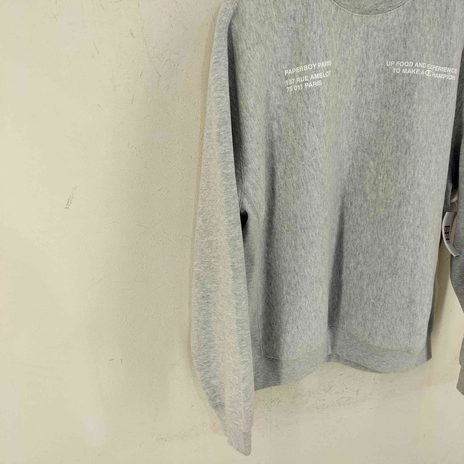チャンピオン Champion paperboy 別注 クルーネックスウェット メンズ 