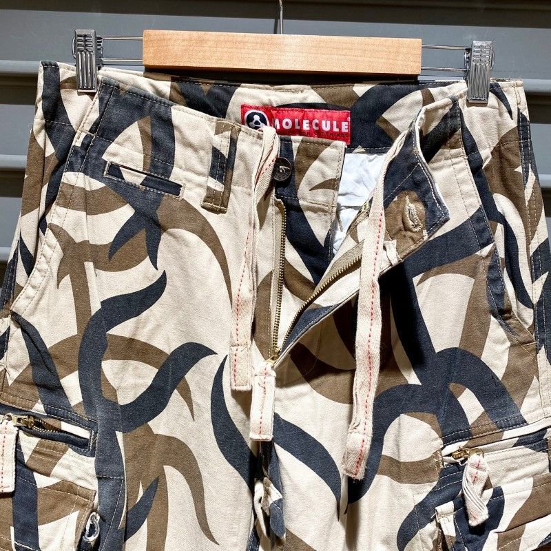 MOLECULE トライバルカモカーゴパンツ