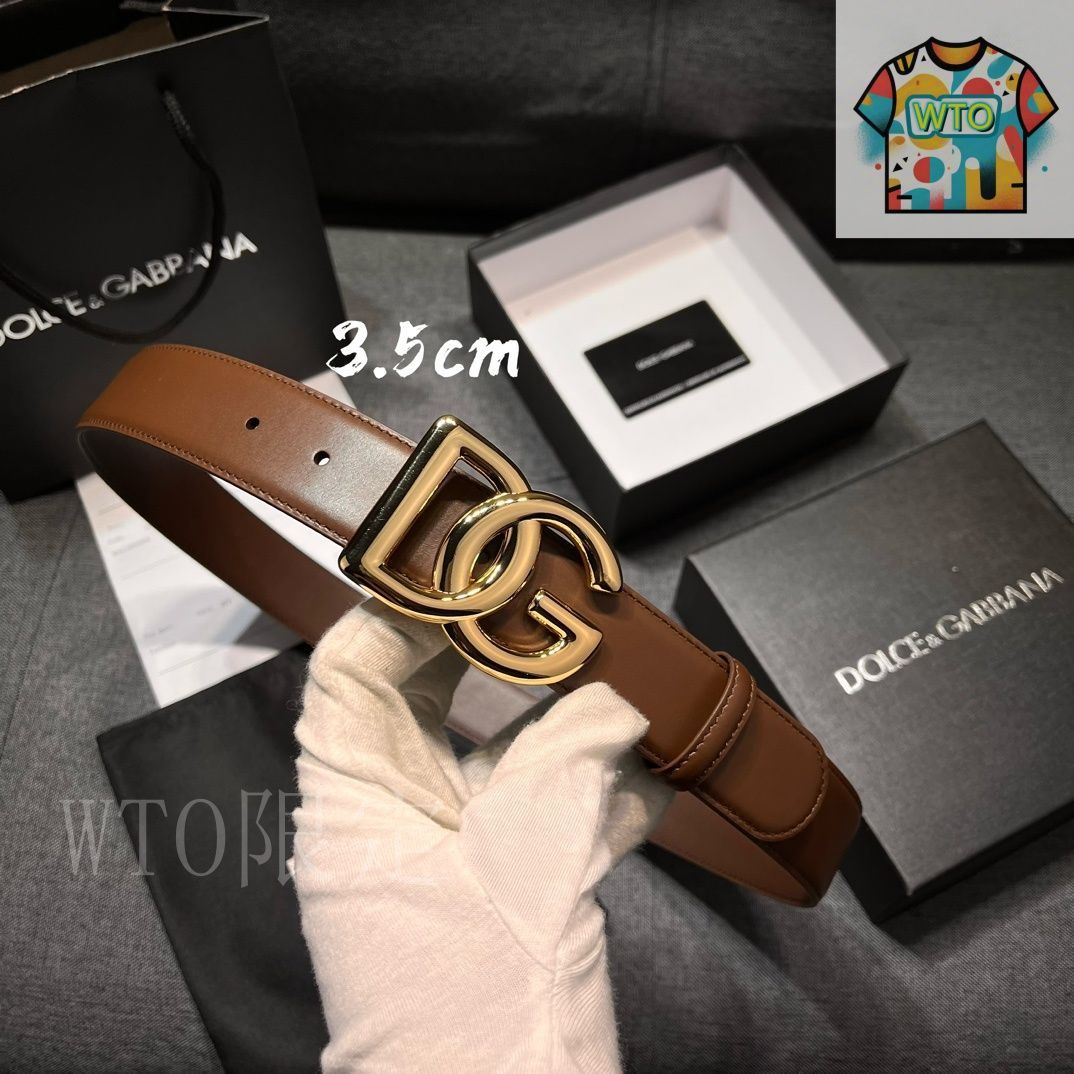 今日特価】Dolce & Gabbana ドルチェ & ガッバーナ レザーベルト