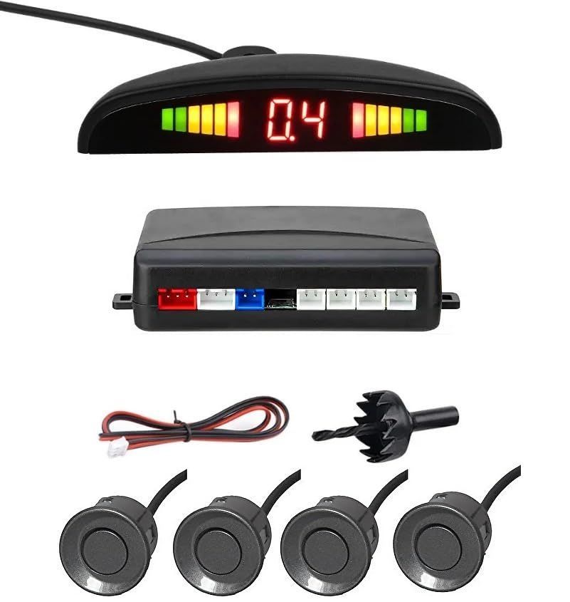 후방 센서, 주차 센서, 후면, 4개, 알람 및 모니터 포함, 12V, 블랙, 화이트, 실버, 셀렉트 딜러, 16개월, TK-SERVICE (그레이)
