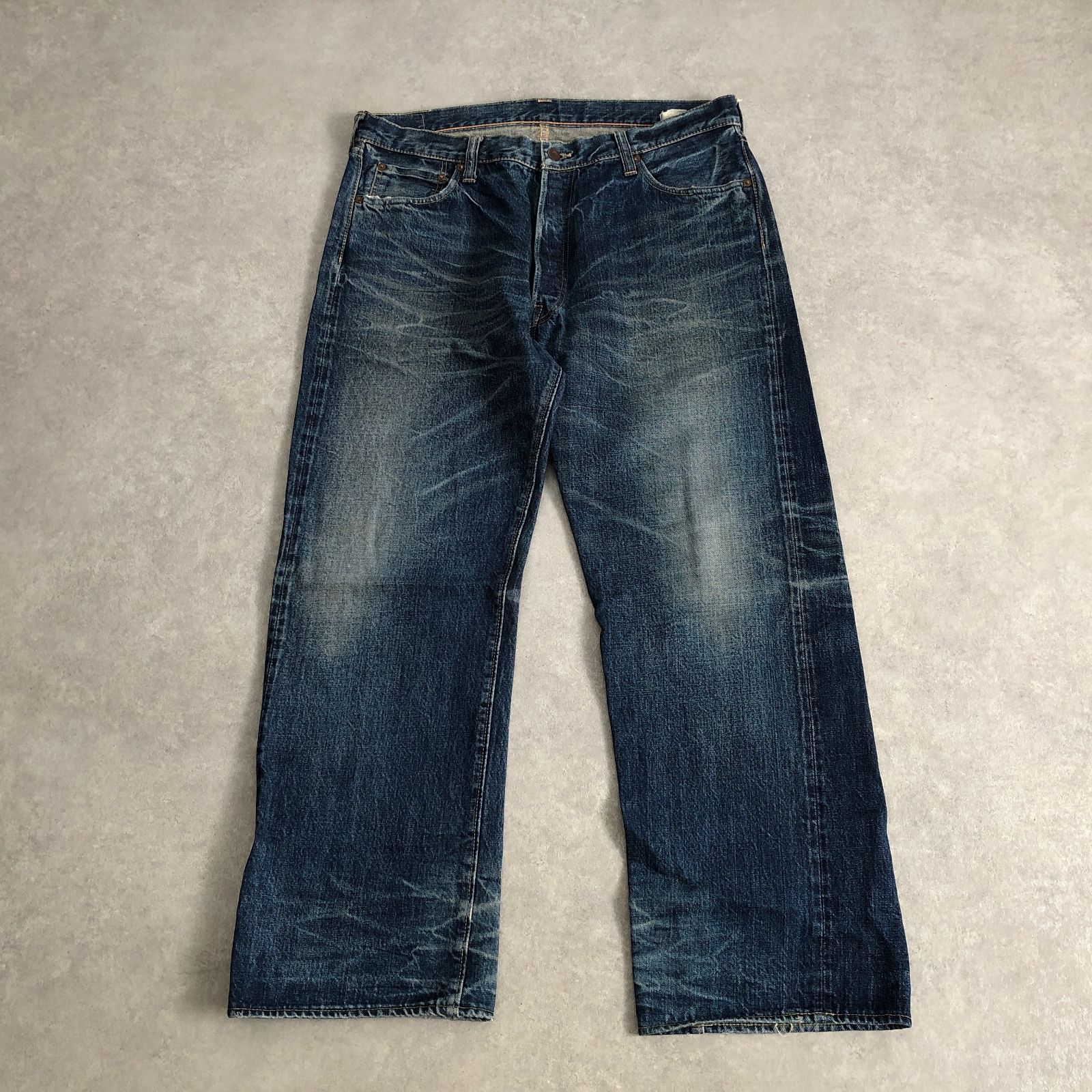 SUGAR CANE & CO. Lot 901 ダメージデニム Sugar Cane - sugar cane 901 クラッシュ デニムパンツ 30