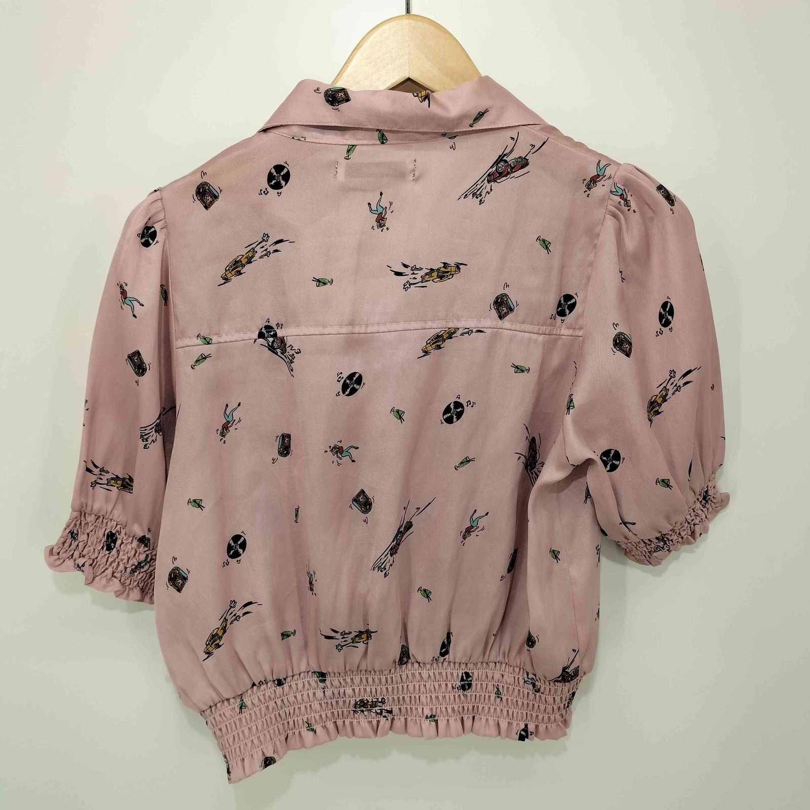 jouetie - 【美品】半袖開襟シャツ【jouetie】 jouetie - 【美品】半袖開襟シャツ【jouetie】 の通販 by shop