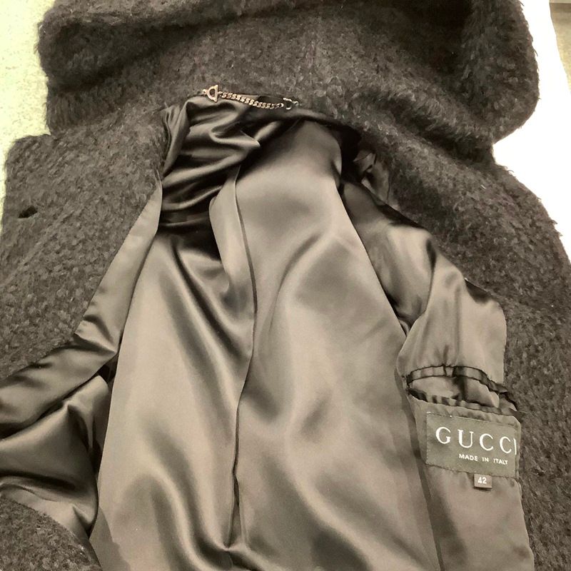 グッチ（GUCCI）バンブーボタンダッフルコート 214 0239 7949 ウール40 