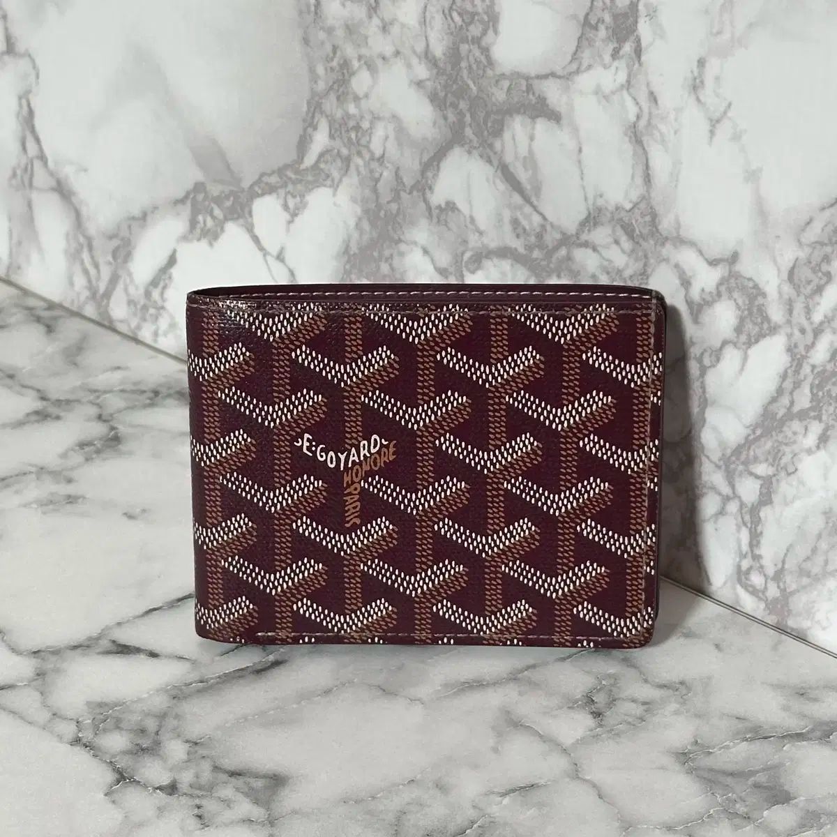 OS Goyard(ゴヤール) 二つ折り財布 - メルカリ