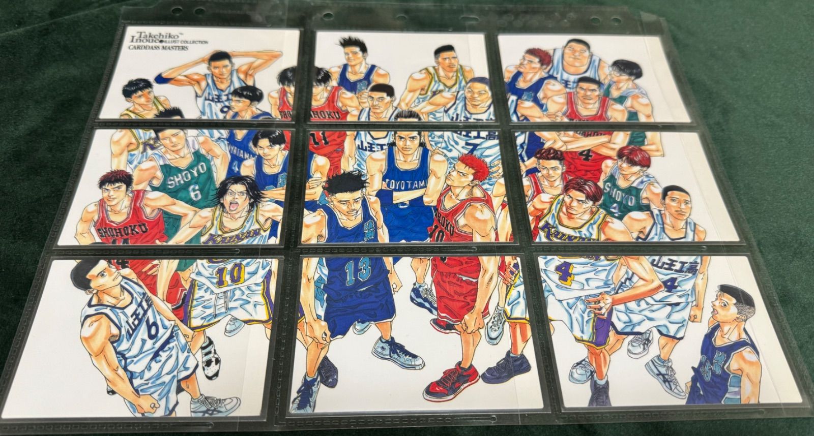 psa10】SP3連番 桜木花道/流川楓/赤木剛憲 カードダスマスターズ