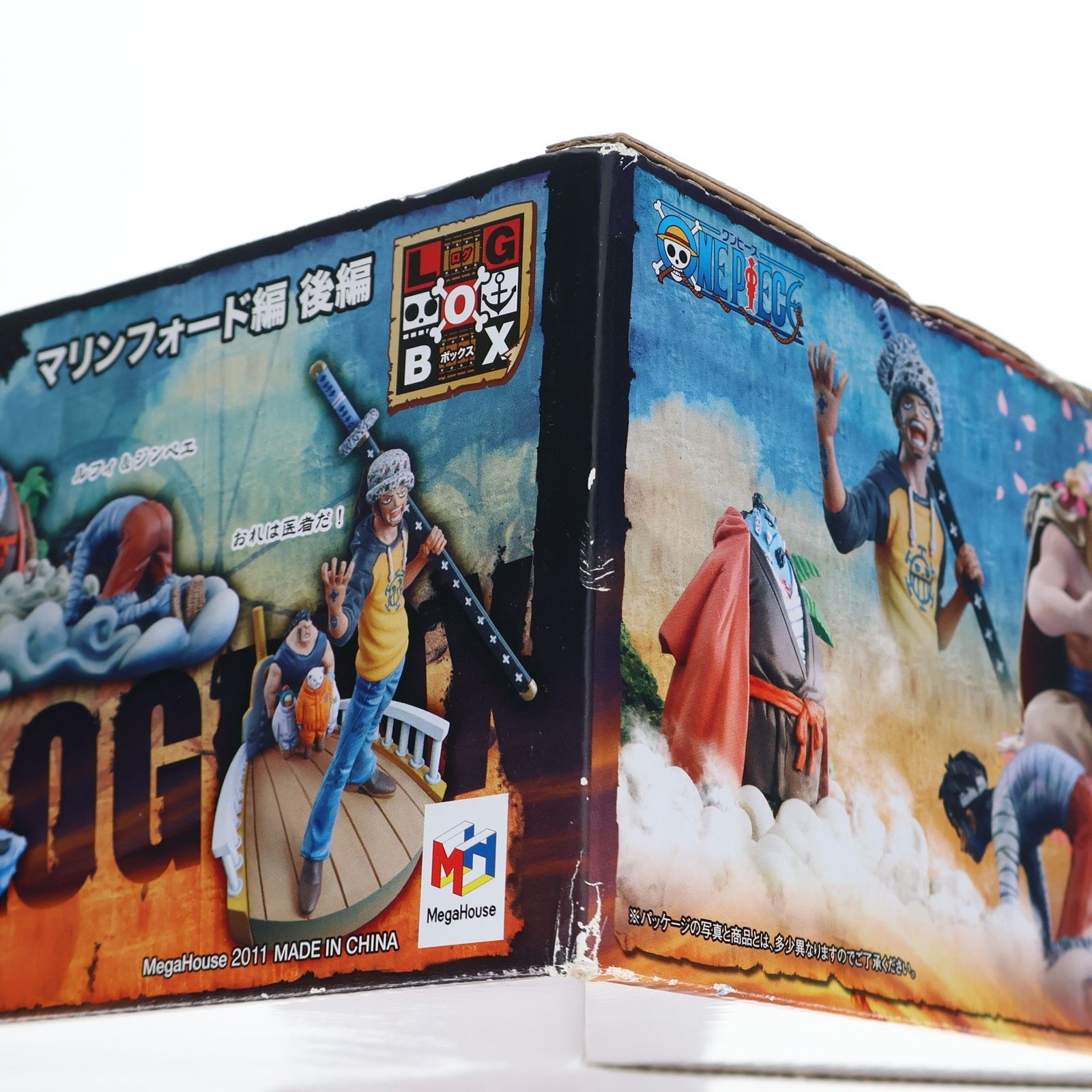 全6種+ボーナスパーツセット ワンピース LOG BOX マリンフォード篇 後