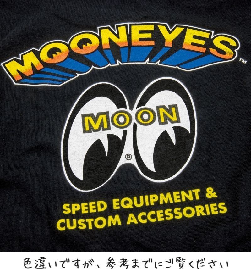 S～XLサイズ グレー Popping Up MOONEYES Tシャツ ムーン