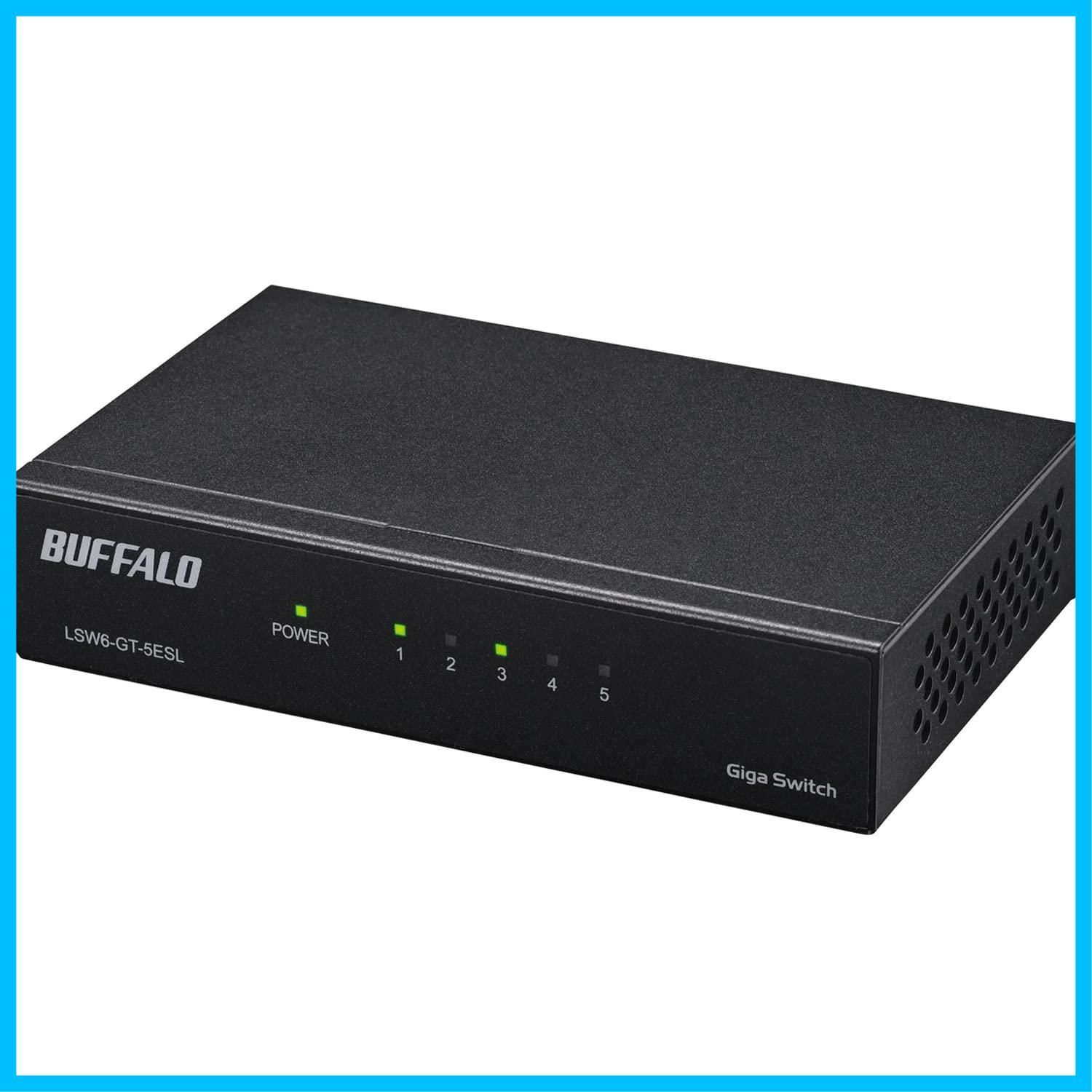 BUFFALO 10/100M スイッチングハブ 16ポート新品8台