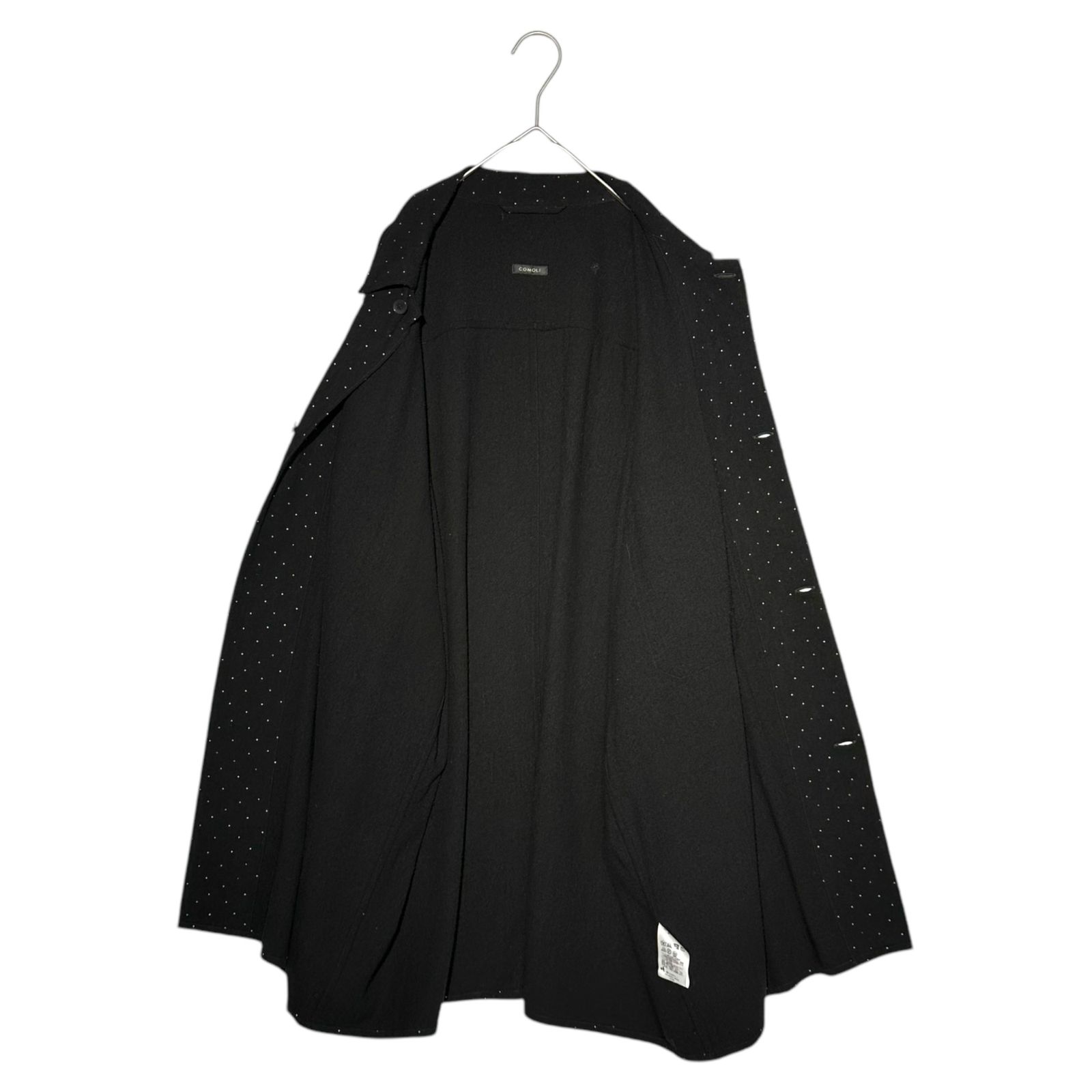 COMOLIコモリ 24SS シルクノイルシャツジャケット