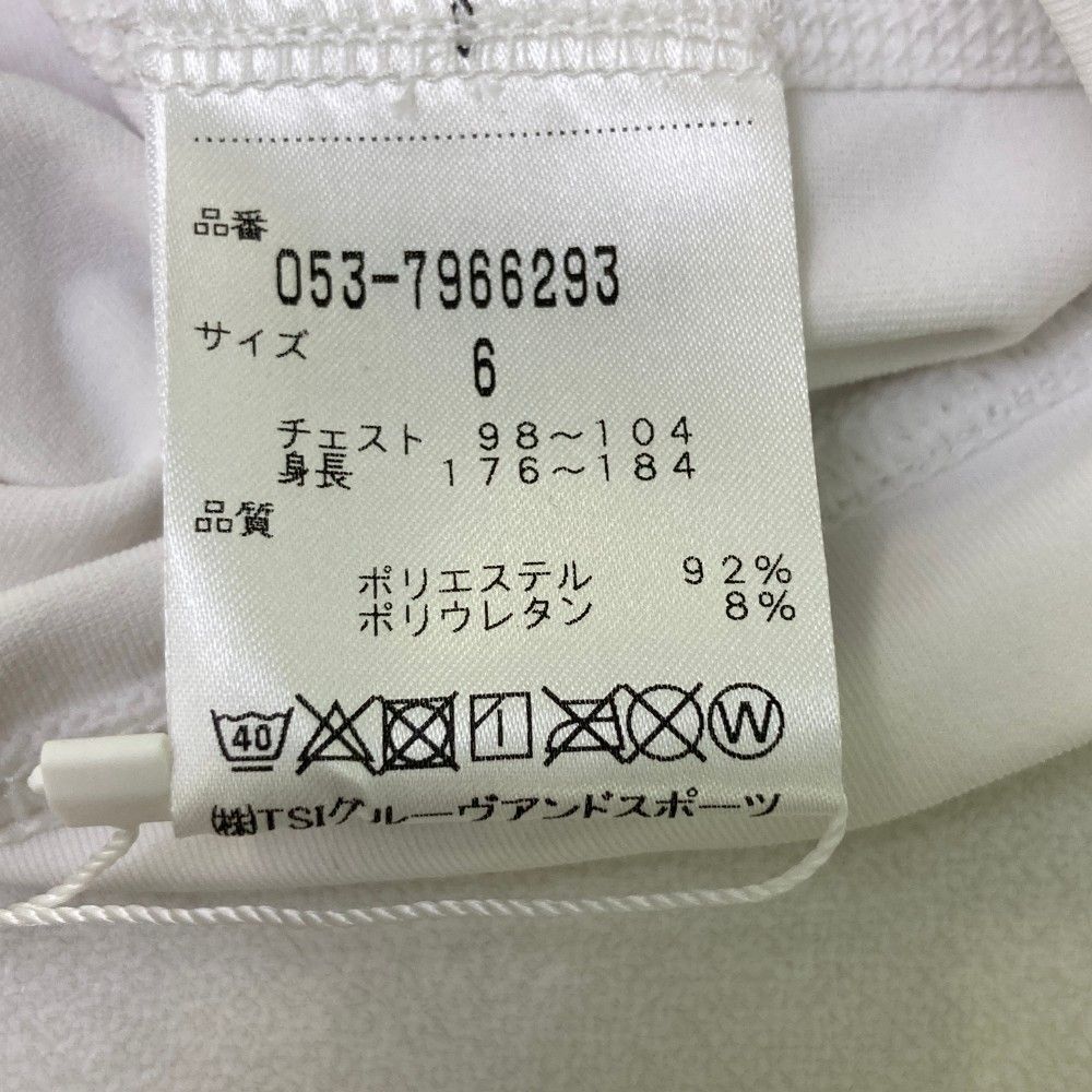 サイズ：6 PEARLY GATES パーリーゲイツ Vネック 長袖インナーTシャツ