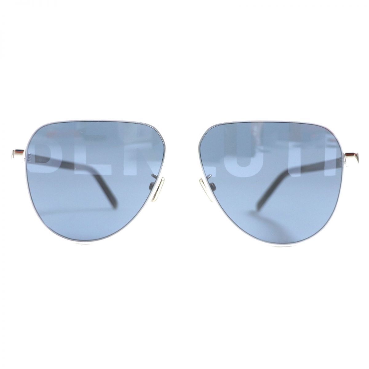 極美品▽BERLUTI ベルルッティ BL40005U サングラス ホワイト×シルバー
