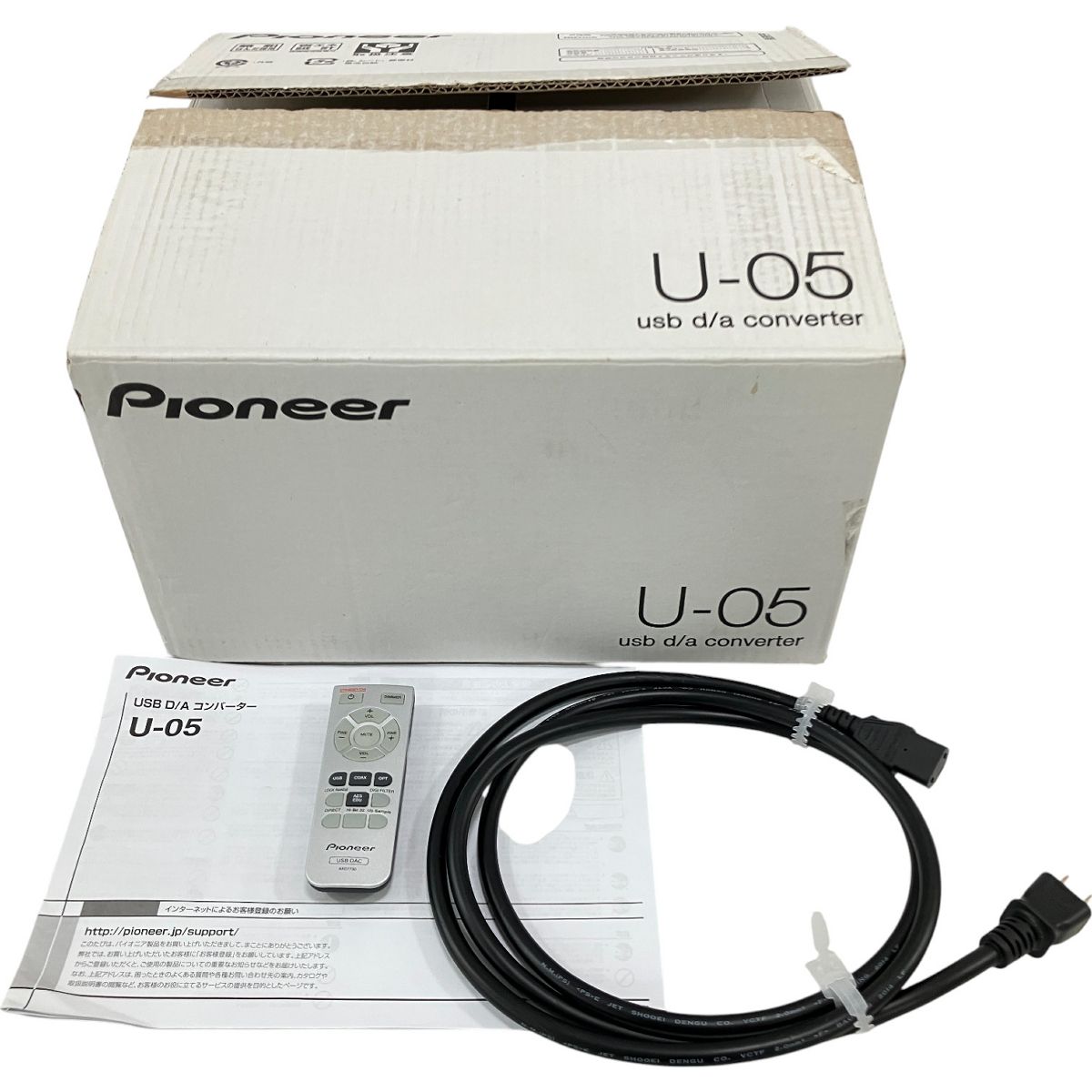 Pioneer U-05 ヘッドホンアンプ内蔵型USB DAC ヘッドホンアンプ Pioneer U-05 ヘッドホンアンプ内蔵型USB DAC ヘッドホンアンプ