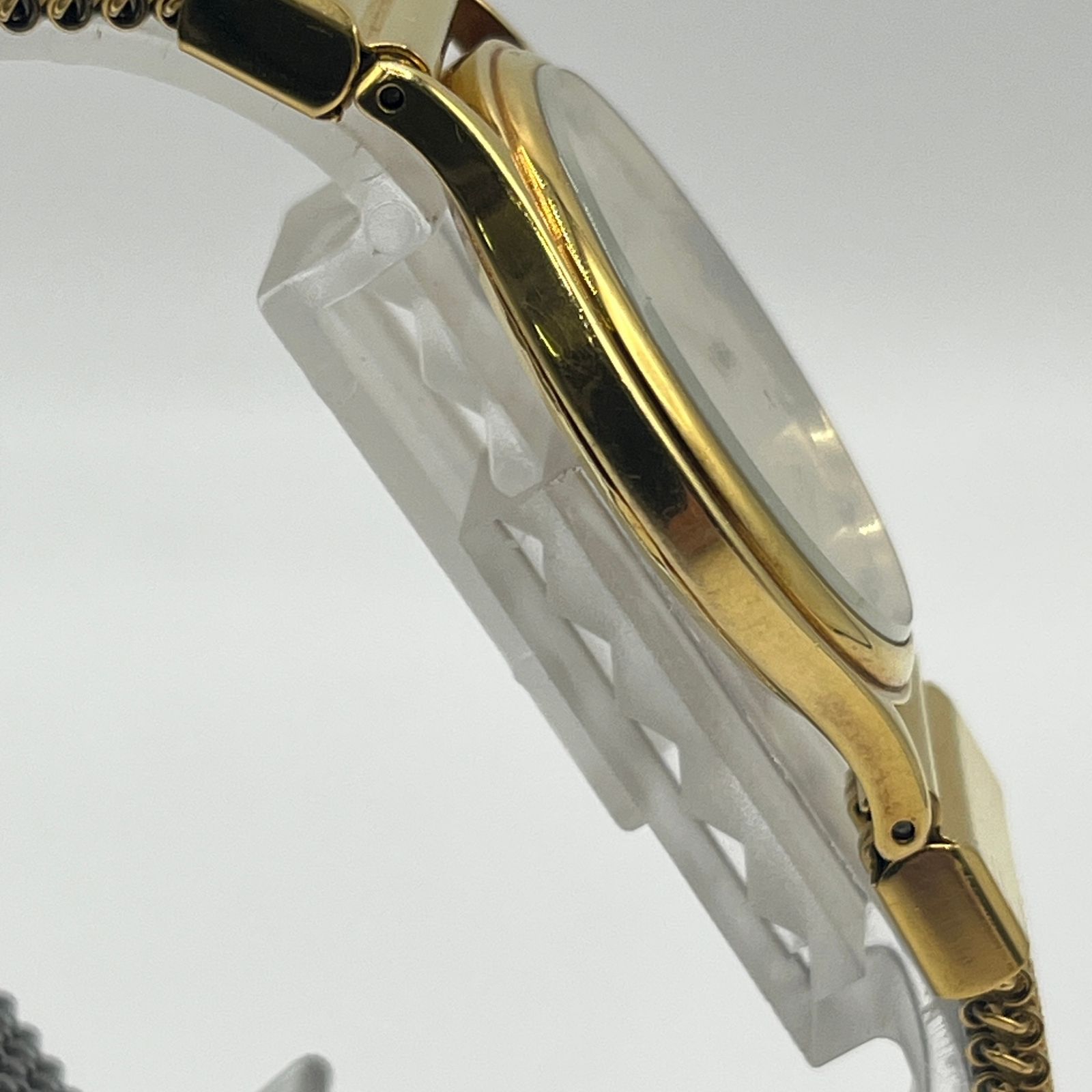 ELGIN エルジン 腕時計 2針クオーツ 18K 刻印 造幣局 ホール