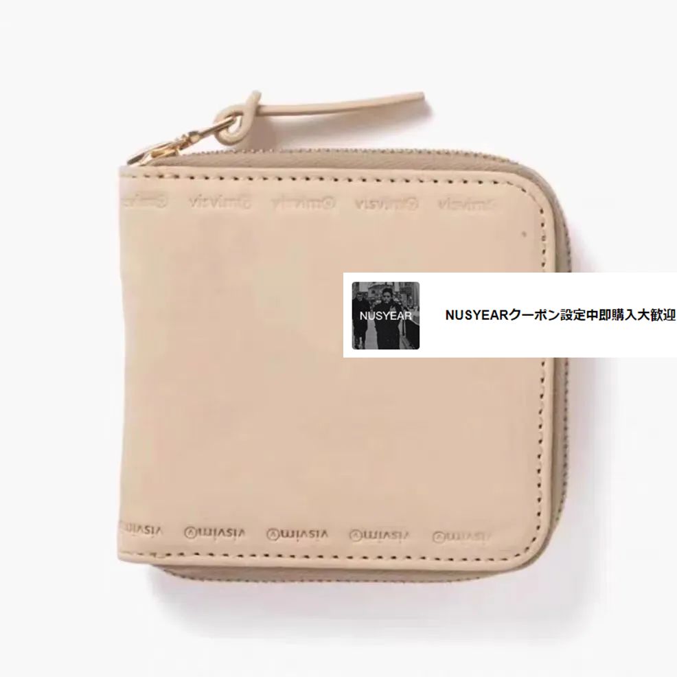 visvim レザー 折り財布 ウォレット 　ビズビム visvim ビズビム LEATHER BI-FOLD レザー 二つ折り財布 新品