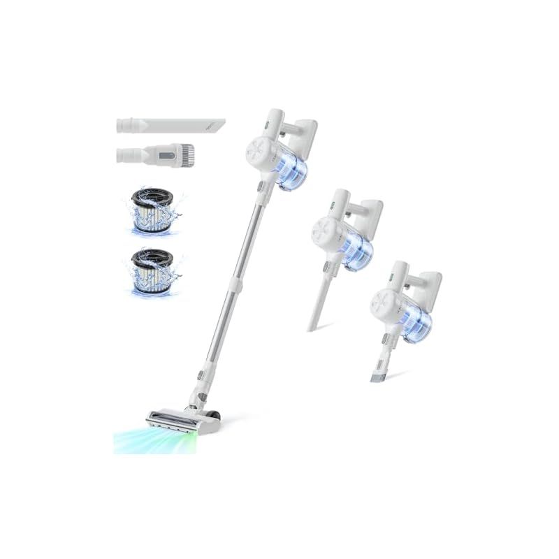 掃除機 コードレス 38000pa Leacco コードレス掃除機 サイクロン 3段