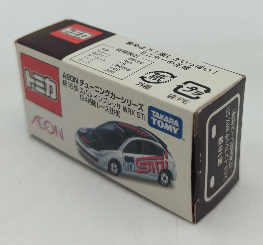 タカラトミー トミカ/AEONチューニングカーシリーズ スバル