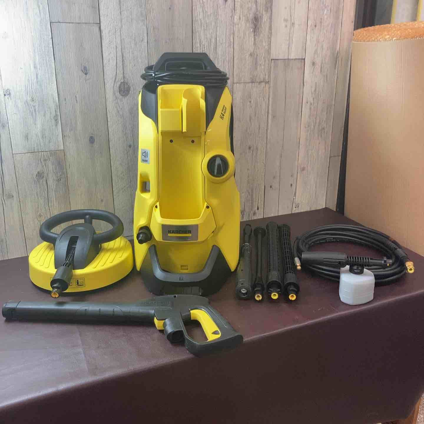 品 ケルヒャー Karcher 高圧洗浄機 K 4 プレミアム サイレント 1603-440 50Hz 別売りノズル付属 東大和店
