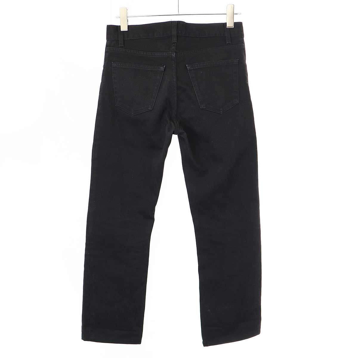 パンツ 00s HELMUT LANG BLACK DENIM ITARIAN CUT HELMUT LANG - HELMUT LANG ヘルムートラング BOOT CUT ブーツ