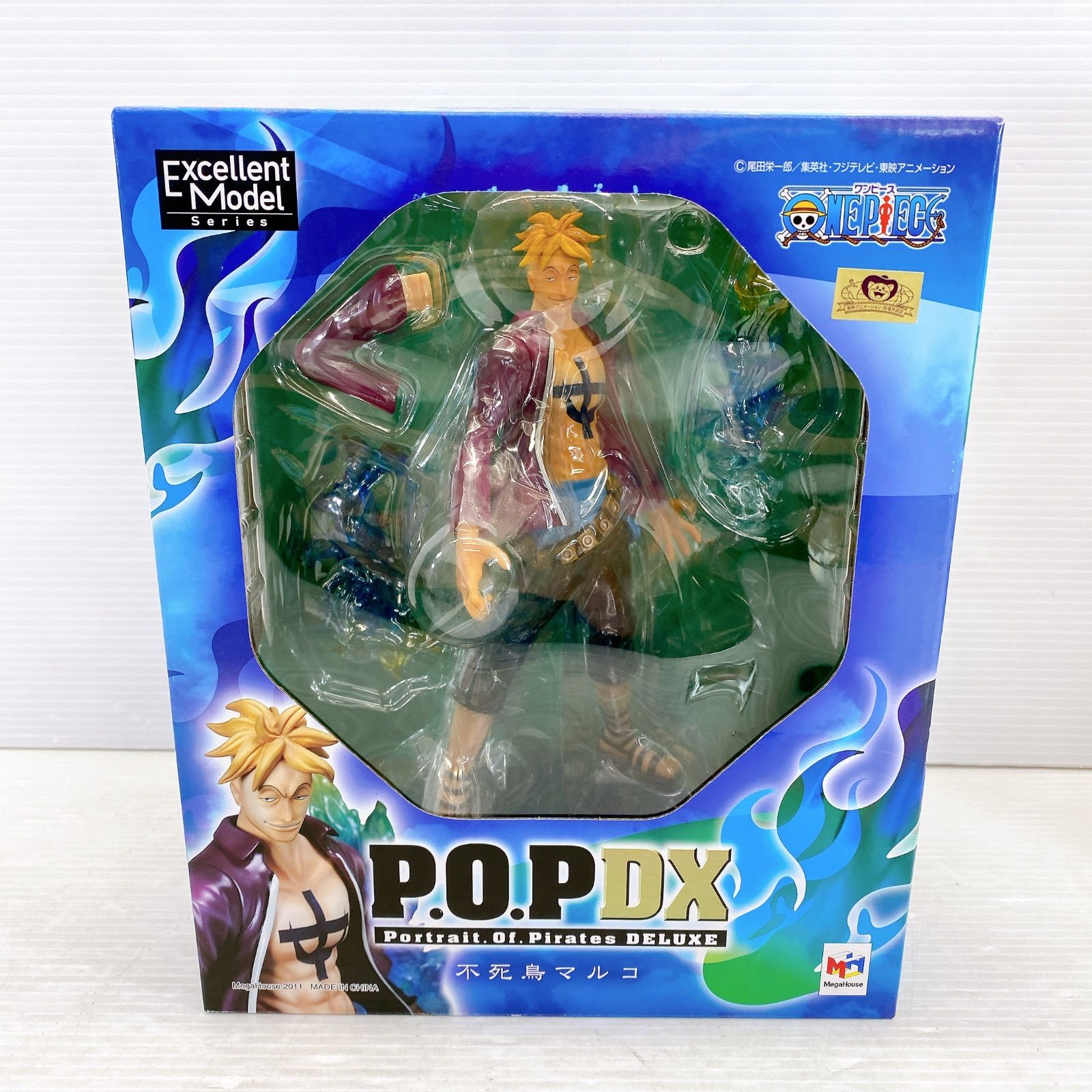 ■메가하우스 POP X 피닉스 마르코 우수 모델 초상화.OF. 파이어리츠 디럭스 미개봉■