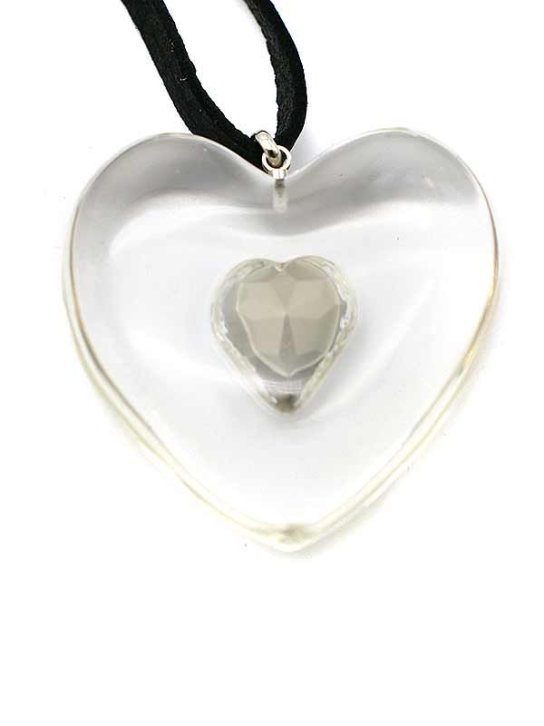 PAMEO POSE パメオ ポーズ ネックレス ハート PAMEO POSE（パメオポーズ）の「Teen Hearts Necklace