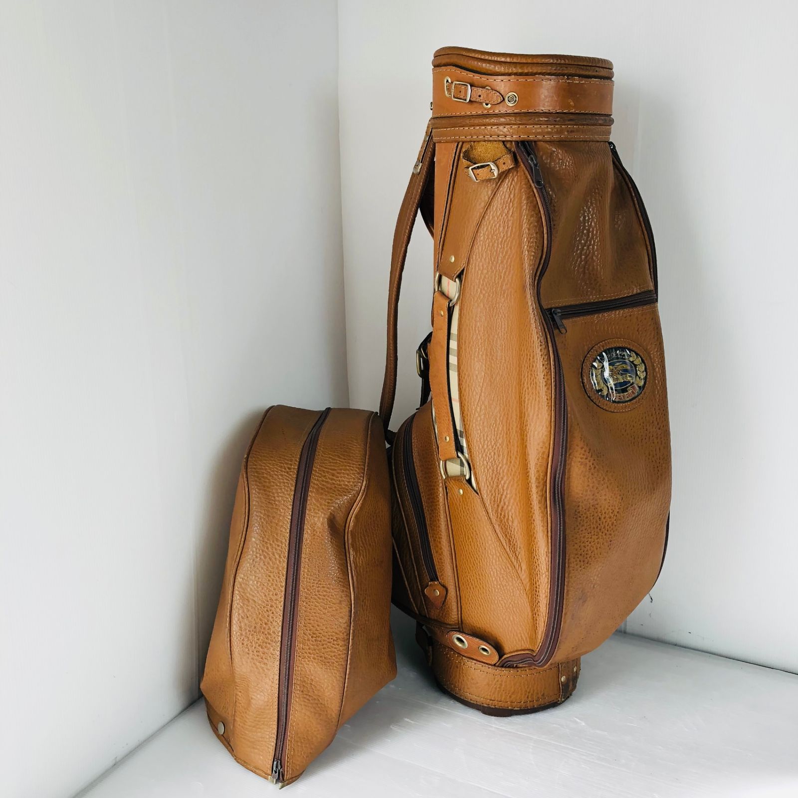 Burberry バーバリー ノバチェック キャディバッグ ゴルフバッグ ゴルフ 初心者 入門