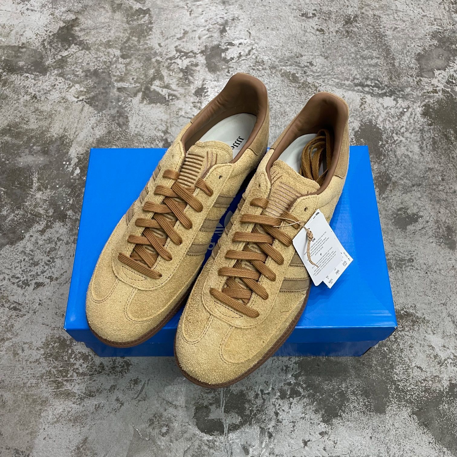 新品 JJJJOUND ADIDAS SAMBA TOBACCO ID8709 タバコ サンバ スエード 