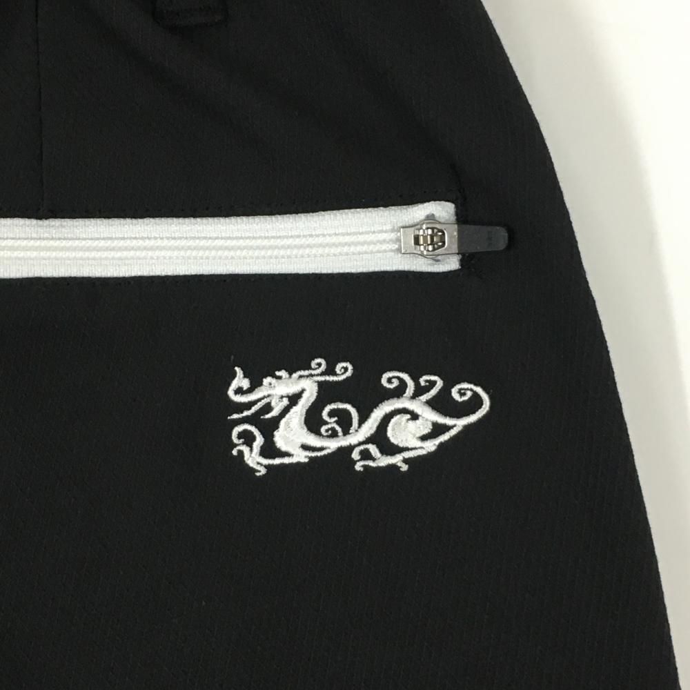 超美品】ダンスウィズドラゴン パンツ 黒 ストレッチ ラインストーン