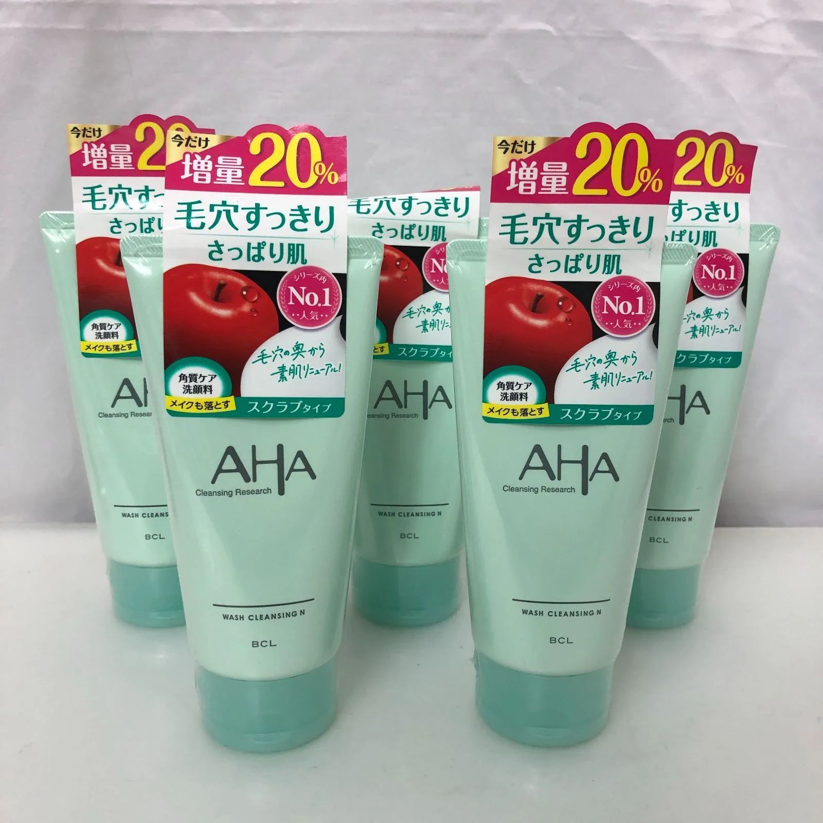 新品】AHA クレンジングリサーチ ウォッシュクレンジングN 5本