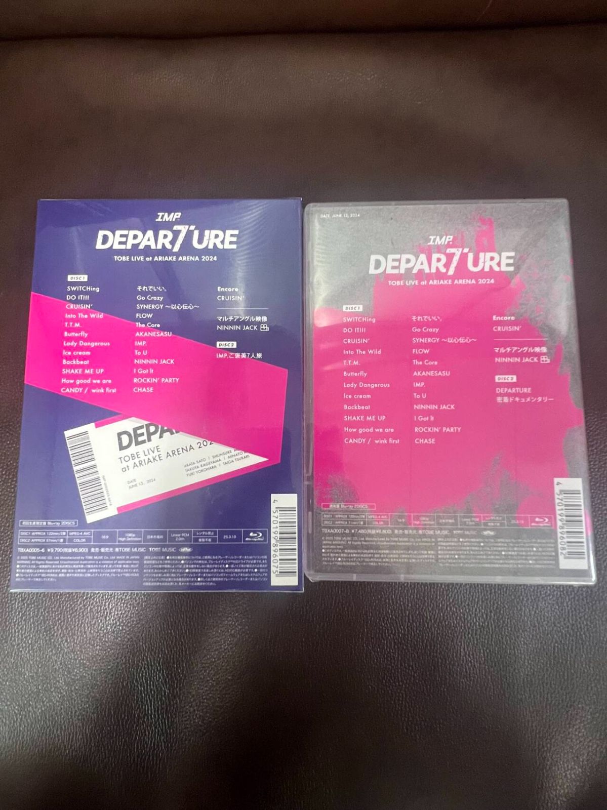 【新品未開封】IMP. DEPARTURE 特典付き 初回限定盤 即購入OK！ IMP. DEPARTURE 初回限定盤 通常盤 3形態 CD 特典付き - メルカリ