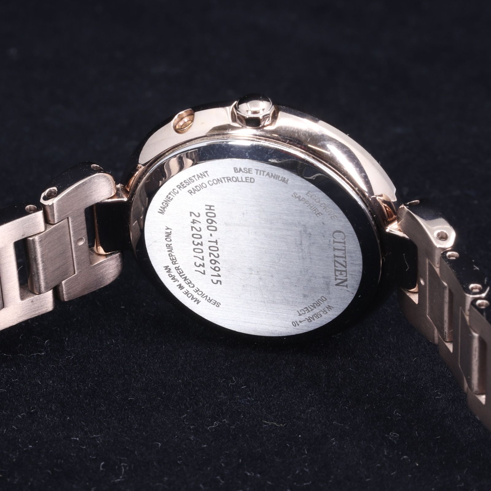 ITANGFF05E2K シチズン XC クロスシー 2Pダイヤ エコドライブ H060