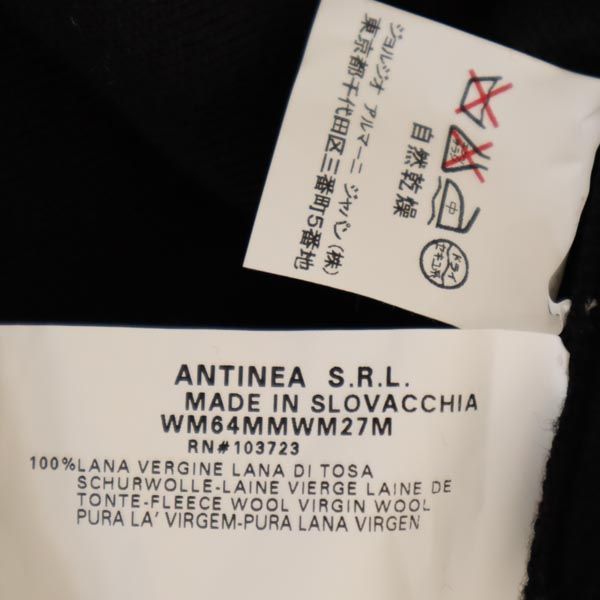 ARMANI COLLEZIONI - アルマーニコレッツォーニ ウール100％ ノースリーブ タートルネック ニット 44 ブラック系 ARMANI COLLEZIONI セーター レディース アルマーニコレッツォーニ ウール100％ ノースリーブ