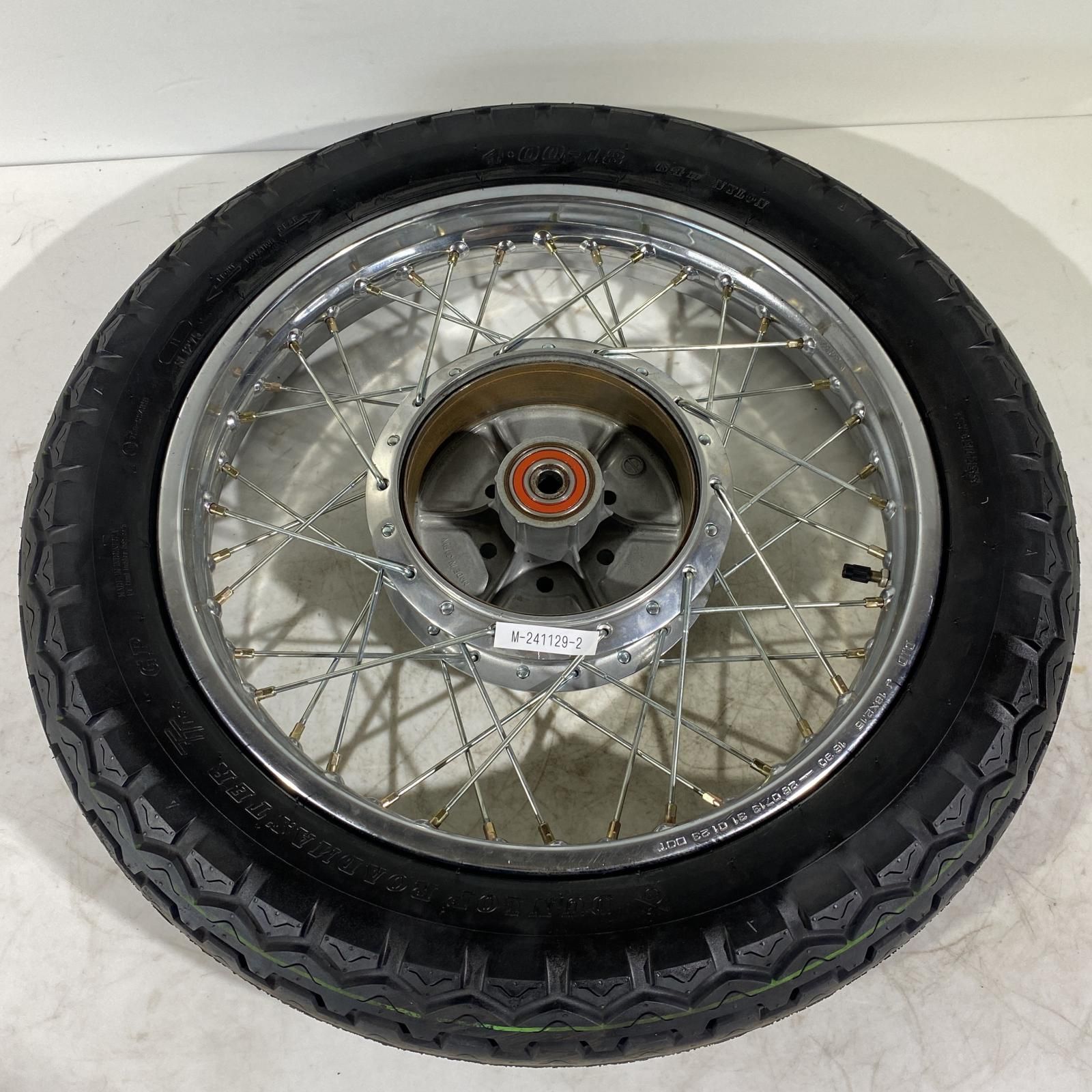 Zaki ゼファー1100 純正ホイール・タイヤ カワサキ ゼファー1100 ホイール 前後 純正 中古 バイク 部品
