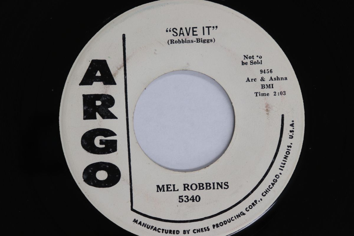 米7” Mel Robbins Save It | To Know You 5340PROMO ARGO プロモ |00080