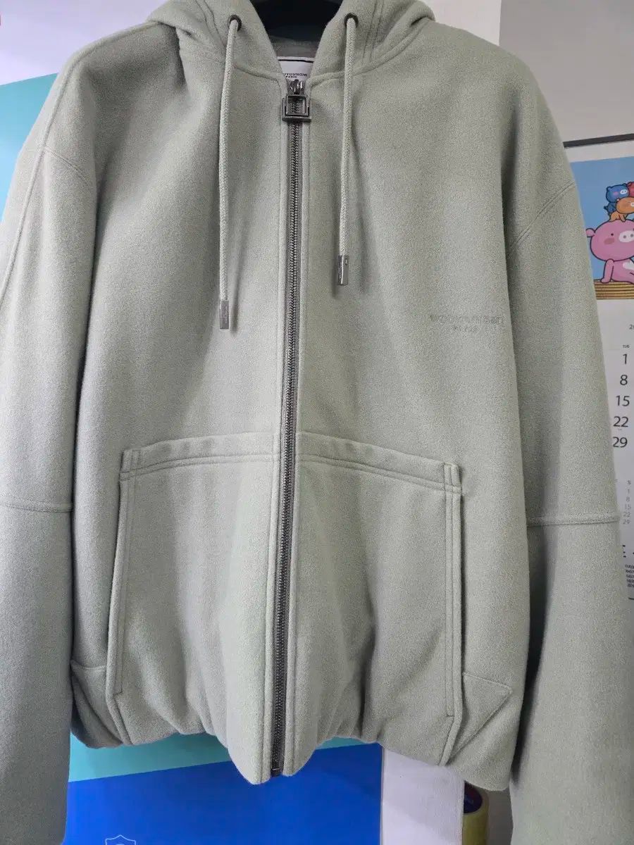WOOYOUNGMI(ウーヨンミ) フード ジップアップ 48 サイズ - メルカリ