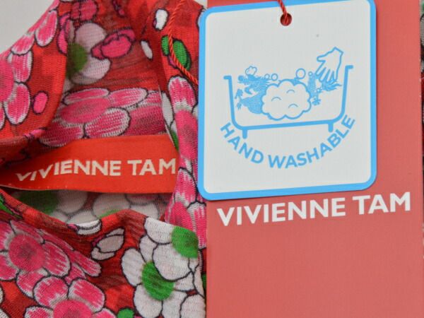 極美品❤️VIVIENNE TAM 長袖 ブラウス パワーネットシャツ 総柄 38 極美品 ヴィヴィアンタム ドラゴンビルプリント ブラウス パワー