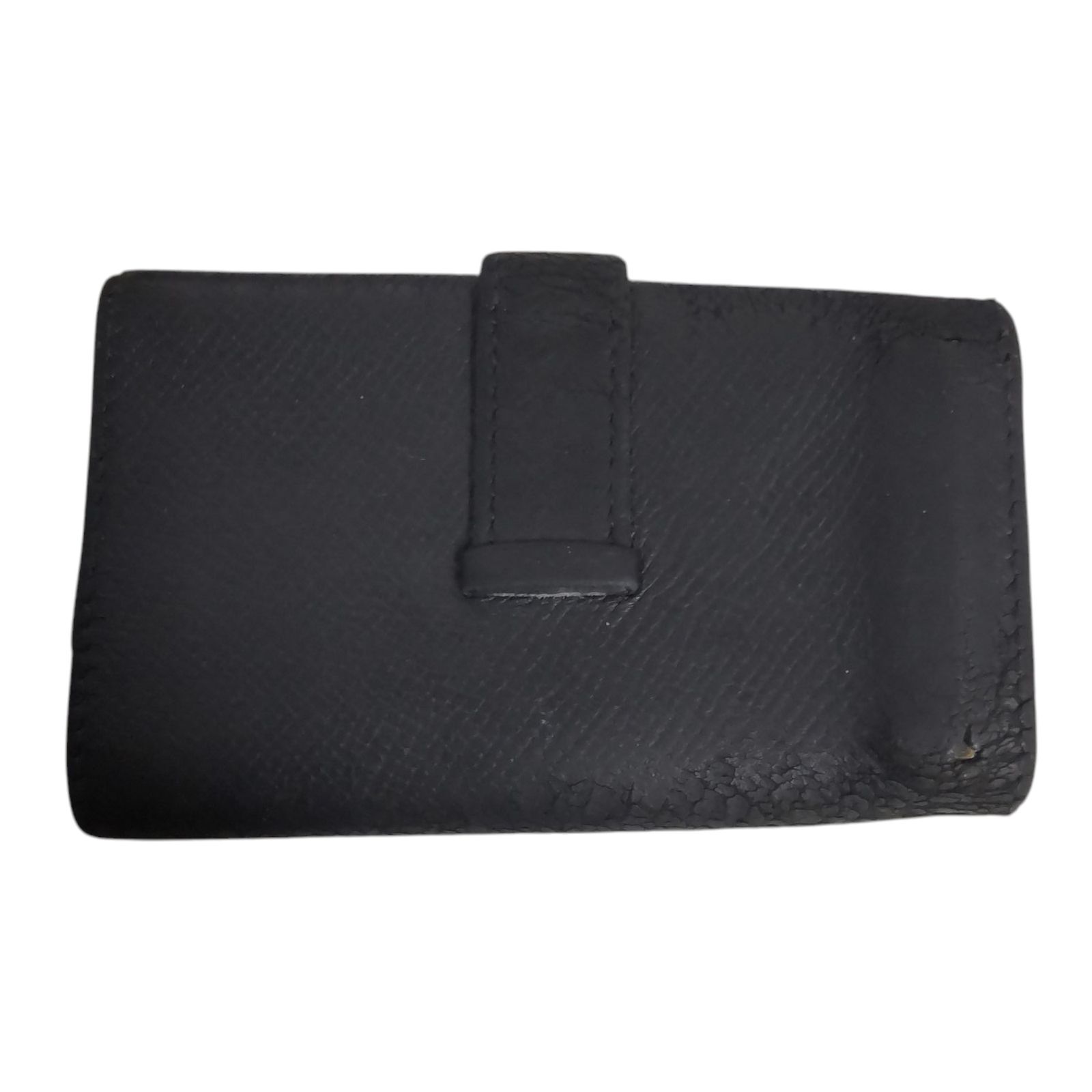 中古品】 Hermès エルメス ベアン キーケース 黒 ブラック 劣化あり 