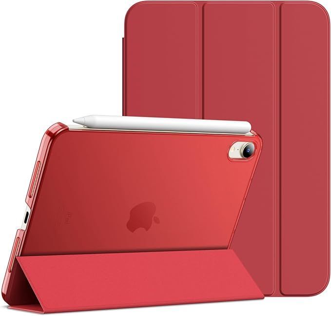 JEDirect iPad mini (A17 Pro 2024 モデル、第7世代) / mini 6 ケース (8.3インチ、2021モデル、第6世代)用 スリムスタンドハードバック ウェイクアップ/オートスリープ機能付き タブレットカバ