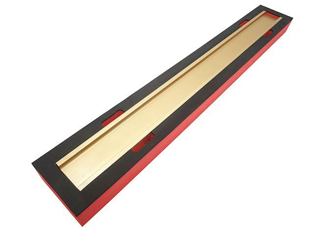 ストレートエッジ 高精度 マグネシウム合金 I型 600mm シリンダーヘッド シリンダーブロック トップデッキ 歪み 隙間 測定 計測 軽量 錆びにくい スポンジ収納ケース付 工具 品