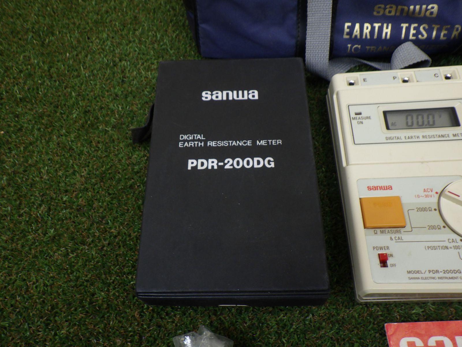 通電確認のみ sanwa 接地抵抗計 PDR-200DG 中古品 - メルカリ