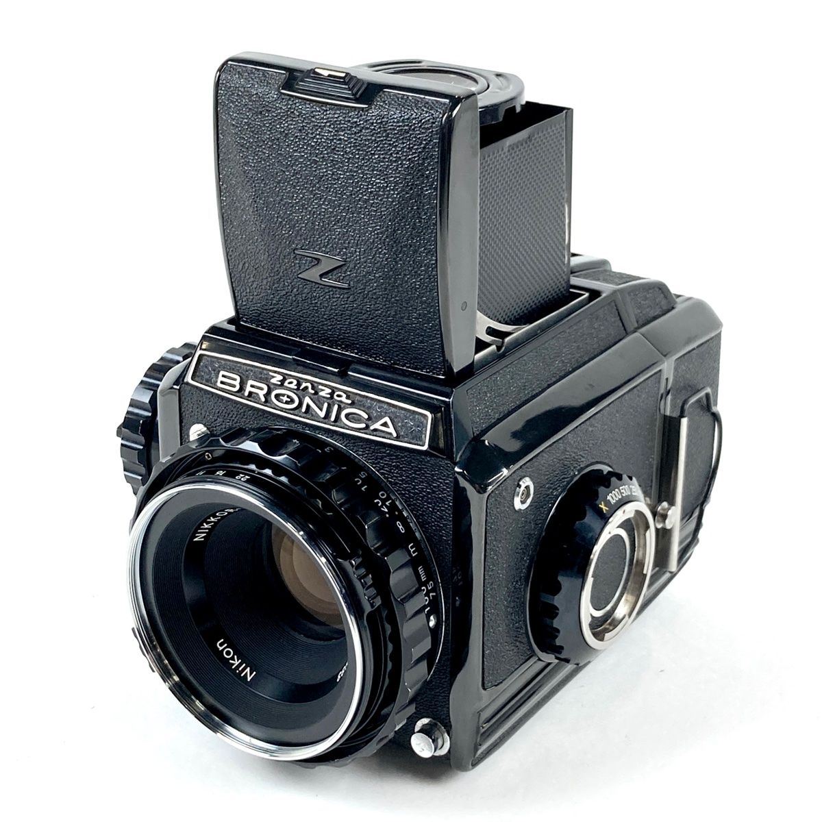 ゼンザブロニカ Zenza Bronica S2 後期 + NIKKOR-P 75mm F2.8 中
