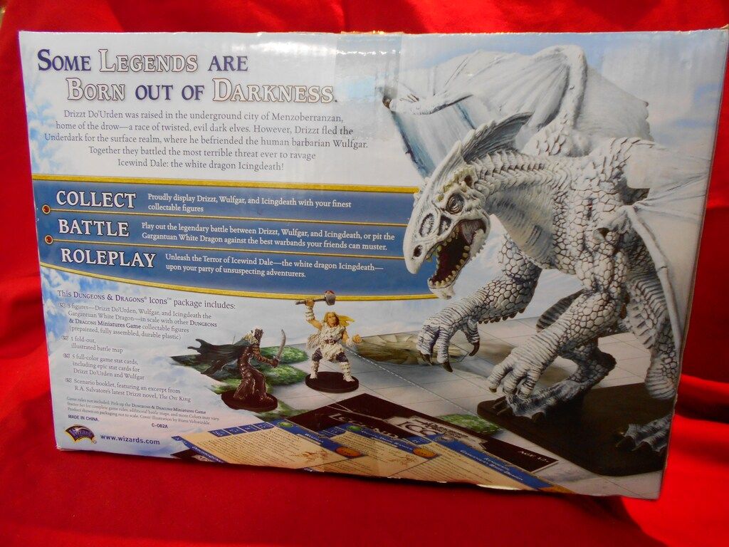 D&D MINIATURES THE LEGEND OF DRIZZT SCENARIO PACK