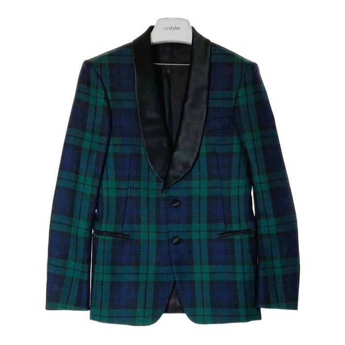 極美品 TOMORROWLAND PILGRIM ジャケット ブラックウォッチ ☆TOMORROW LAND PILGRIM トゥモローランド ピルグリム ブラック