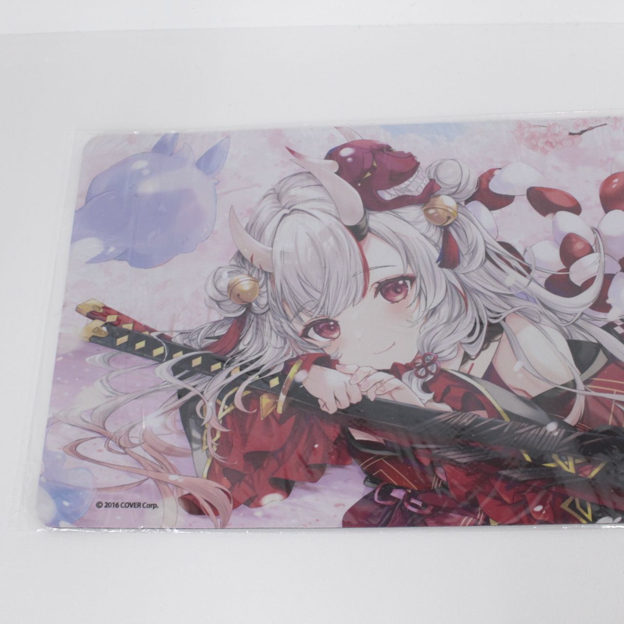 正規品 未開封 ラバーマット 百鬼あやめ 活動4周年記念 Amazon.co.jp: ホ口ライブ 活動4周年記念 ワイドラバーマット 百